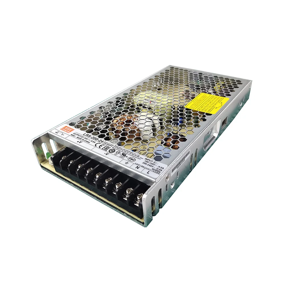 Mean Well LRS-200 series AC 110V/220V to DC 24V 200W meanwell одновыходной импульсный источник питания