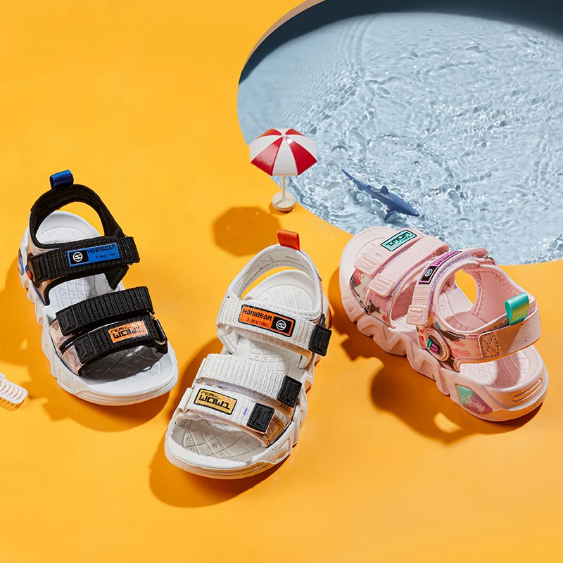 

Kids Sandals Summer Comfortable Boys Girls Shoes Breathable Soft Children's Sandals Outdoor Bech Kids Shoes Non-slip