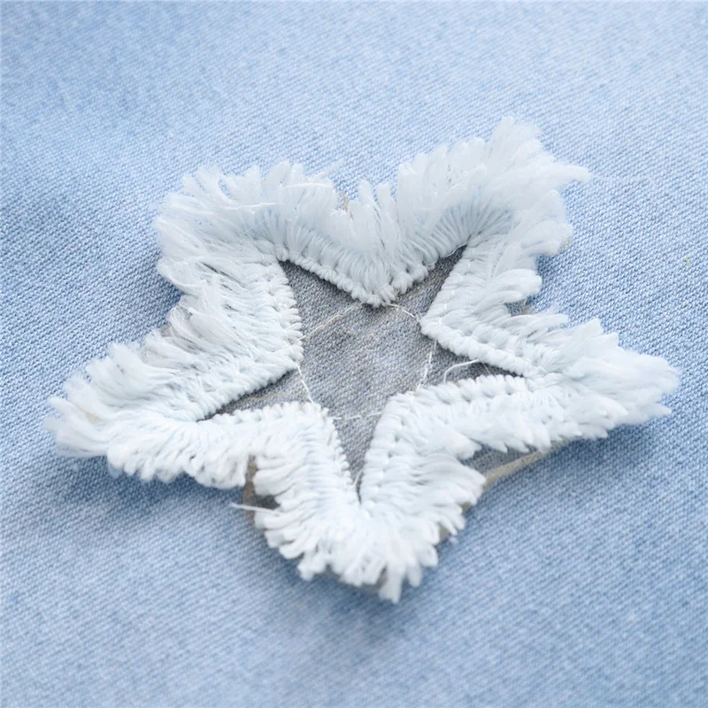 Женские джинсы-бойфренд OMIKRON узкие джинсы с высокой талией и цветочной вышивкой