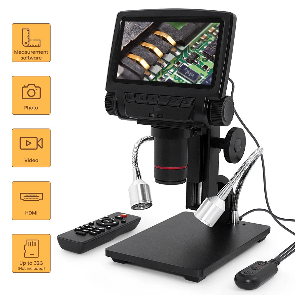 Цифровой микроскоп Andonstar ADSM301 HDMI/AV цифровой с дальним расстоянием действия USB для