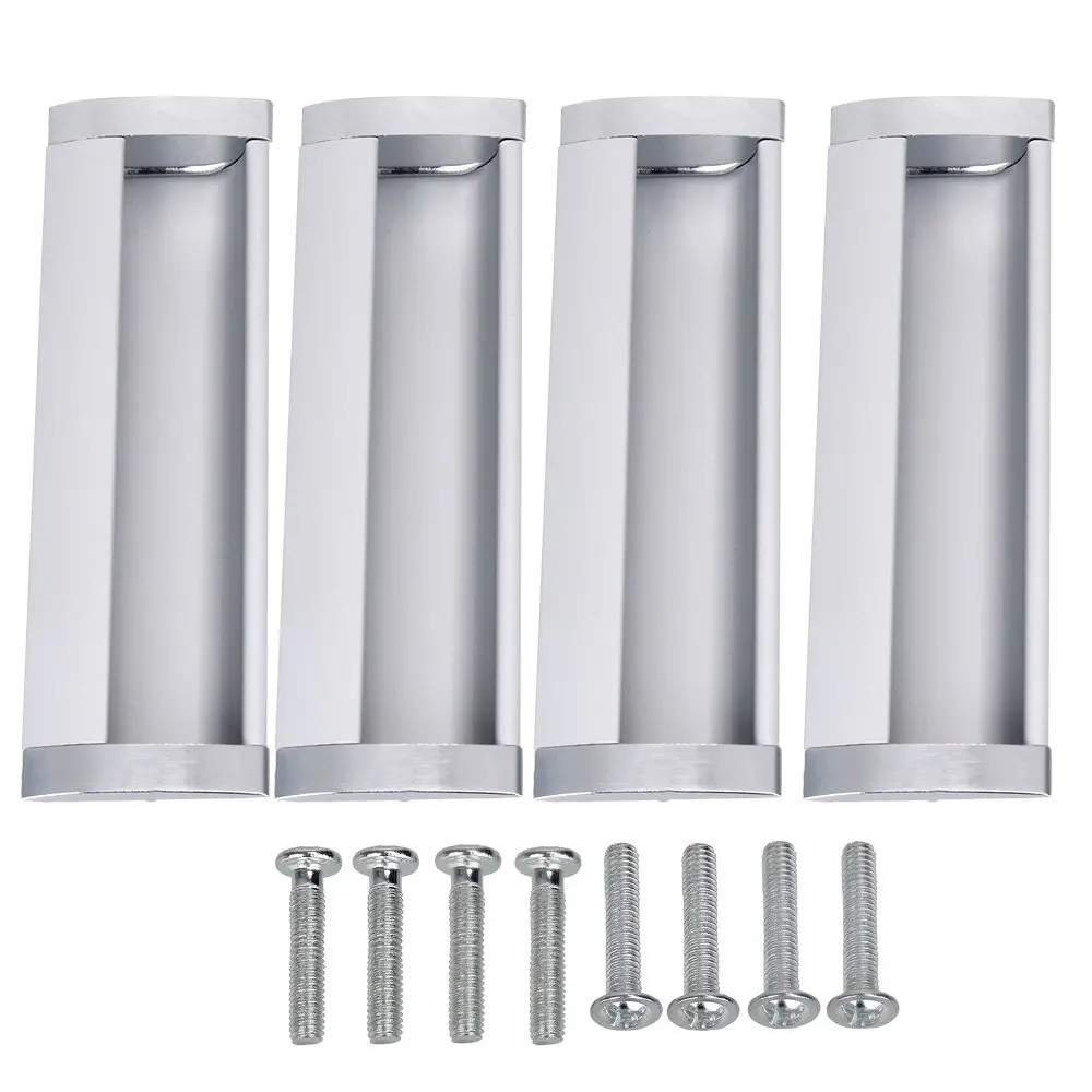 Door Cabinet Drawers 128mm Handles Pulls Pack Of 4