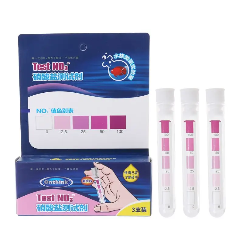 

PH NO2 NO3 Chlorine Water Quality Test Nitrite Test Solution Aquarium Fish Tank
