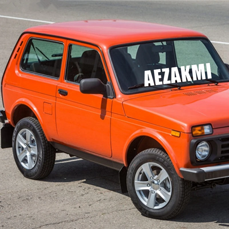 

CS-10203# Vinyl Decal AEZAKMI Car Sticker Waterproof Auto Decors on Truck Bumper Rear Window Choose Size