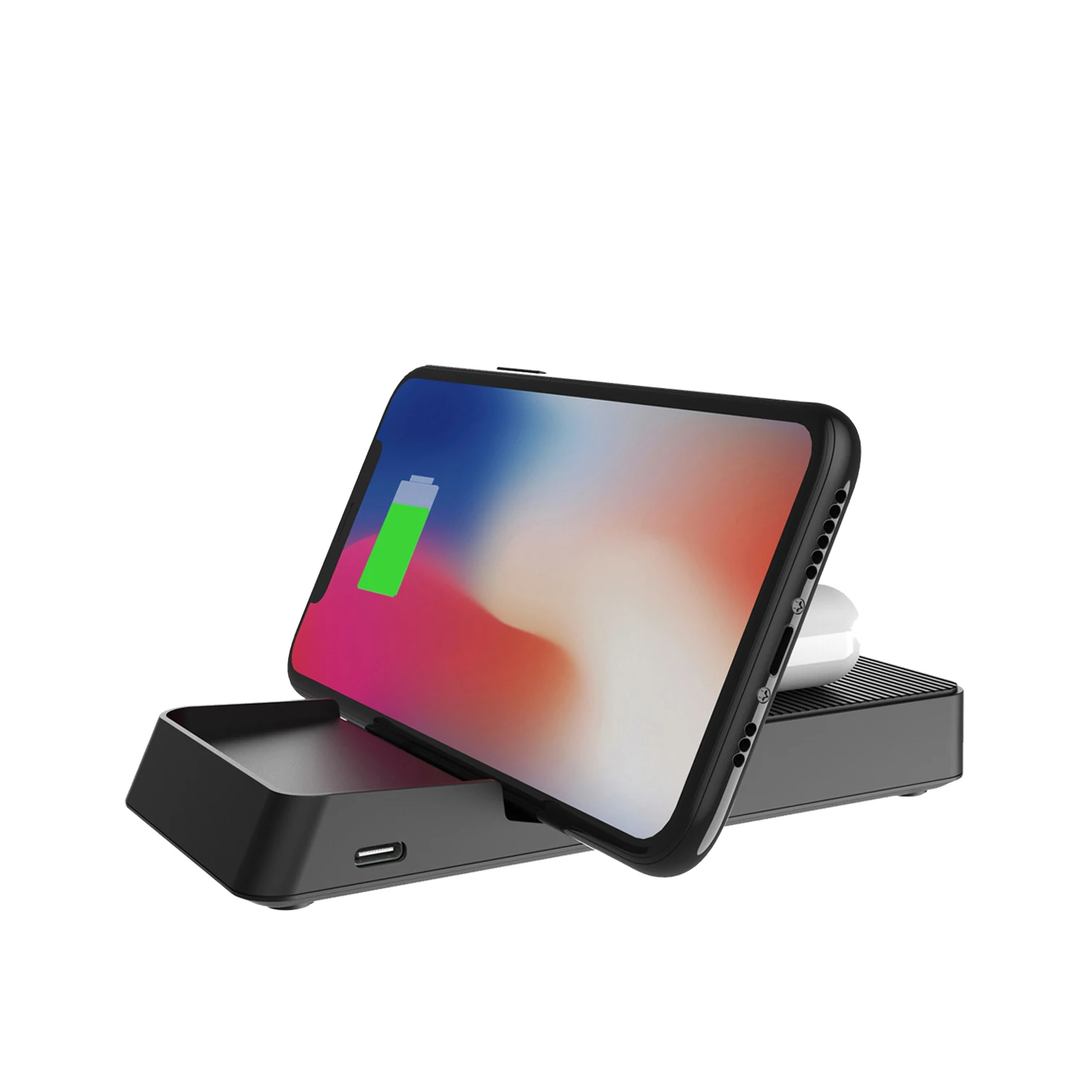 

10W 3 in 1 Wireless Chargers Stand For iPhone 12 11 XS XR X Foldable Qi Fast Charging Dock Station for Apple Watch 5 Airpods Pro