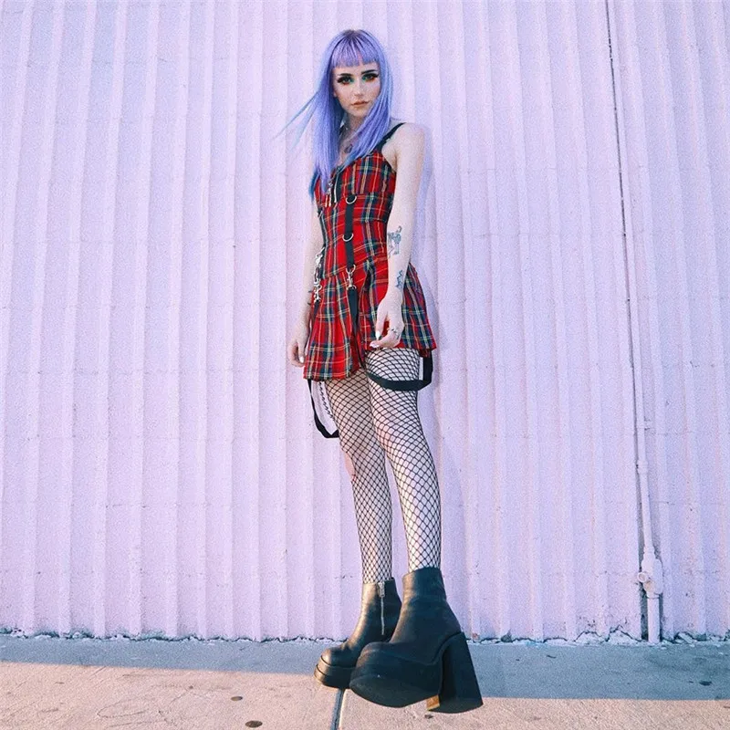 Готическое платье женская одежда 2020 Новая Мода Висячие платья с открытой спиной