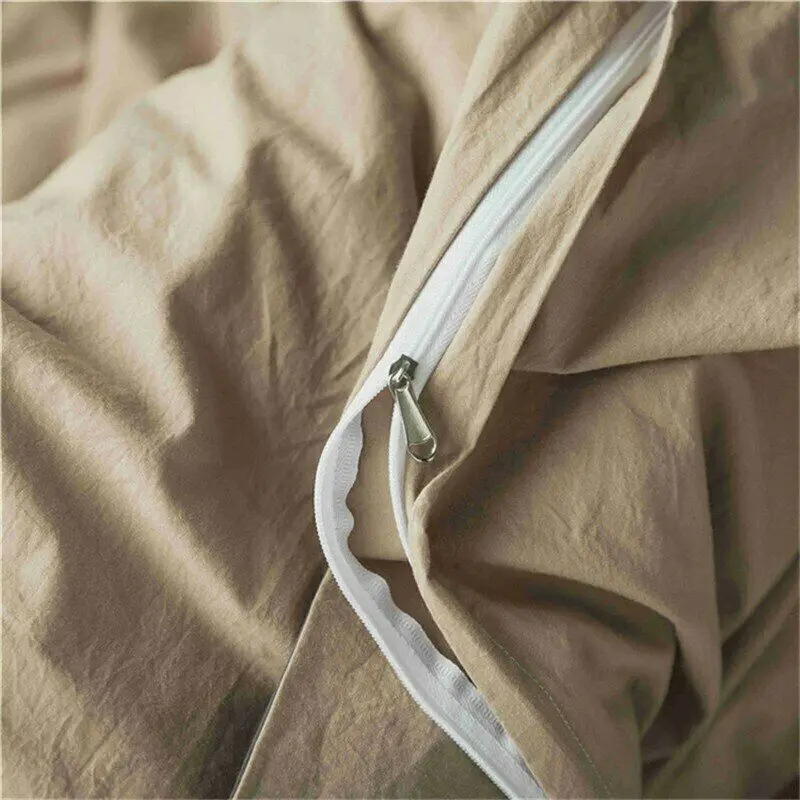 

Washed Cotton Owl Duvet Cover Bed Sheet Soft Twin Queen King Size Bedding Set Duvet Cover King Size Queen Bed Sheet Pillow Case