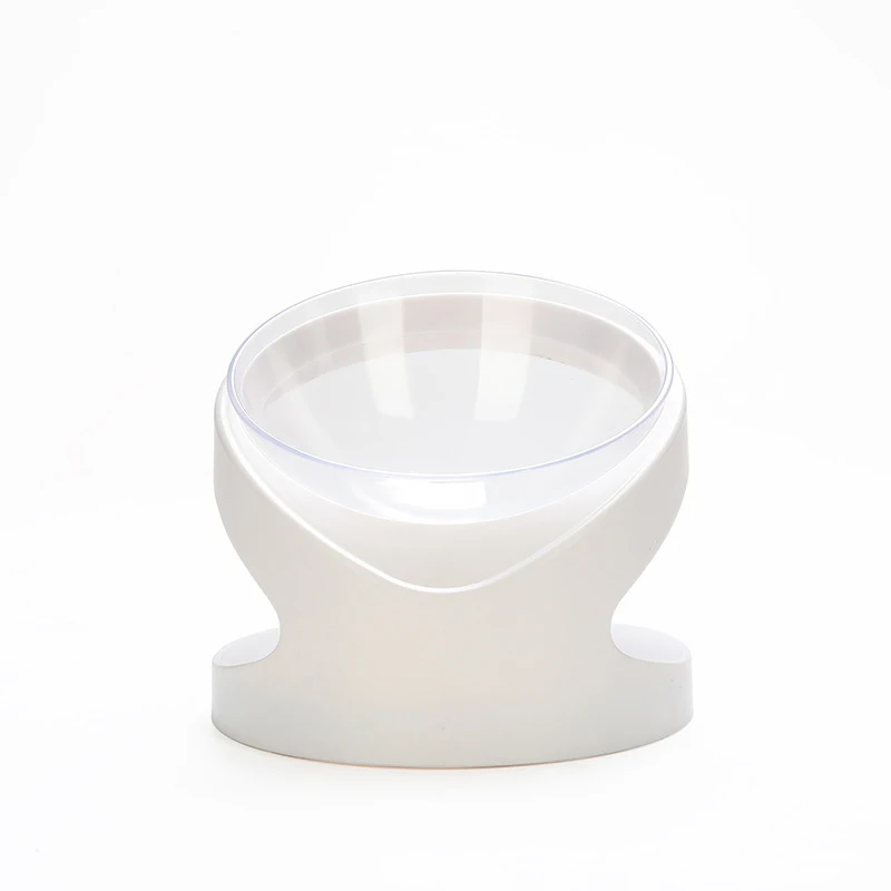 

Cat Bowl High Foot 45Neck Protector Pet Bowl Oblique Mouth Protection Cervical Spine Puppy Kitten Feeder Bowl