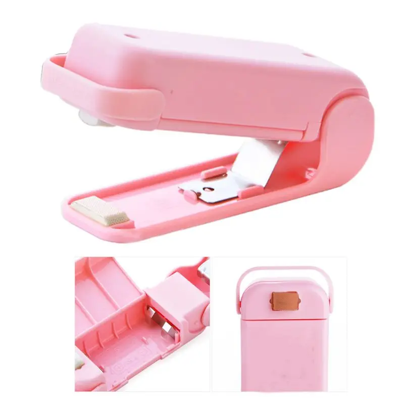 

Portable Hand Pressure Heat Mini Plastic Bag Impluse Sealer Food Packing Handheld Multifunction Easy Operation Sealing Machine T