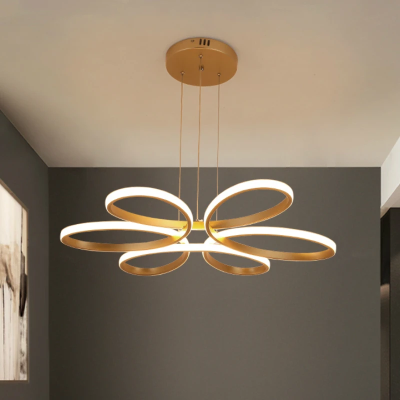 

Modern LED Ceiling Light Remote Control Pendant Lamp for Bedroom Living Room Hanging Chandelier Lighting Fixture