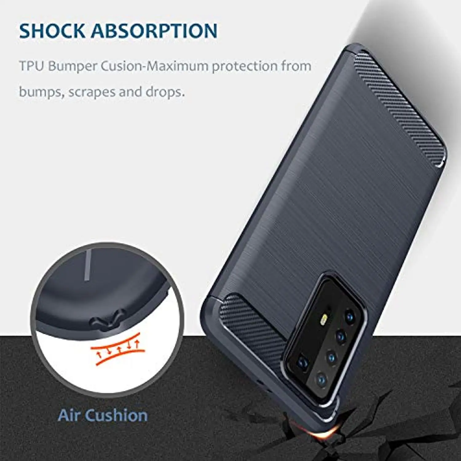 Carbon Fiber Cases for Huawei P40 Pro P30 P20 Lite Nova 6 SE 5G 5 5i Honor V30 V20 10i 20 Mate 30 Phone |