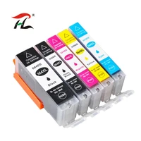 5pc 364xl compatible ink cartridge for hp364 xl photosmart 5520 5524 6510 6520 7510 b109 b110 b209 b210 c309 c310 c410 printer