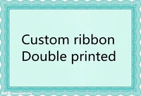 50100 yards custom ribbon double printed for the same patterm grosgrain ribbon