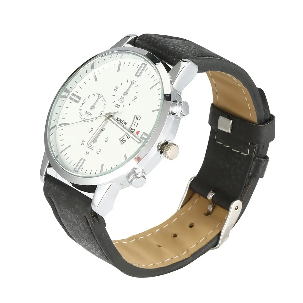 

Watch Calendar Quartz Watch Fashion Men'S Belt Specials Watch Classic Quartz Watch Men Business Quartz Watch Beautiful Gift