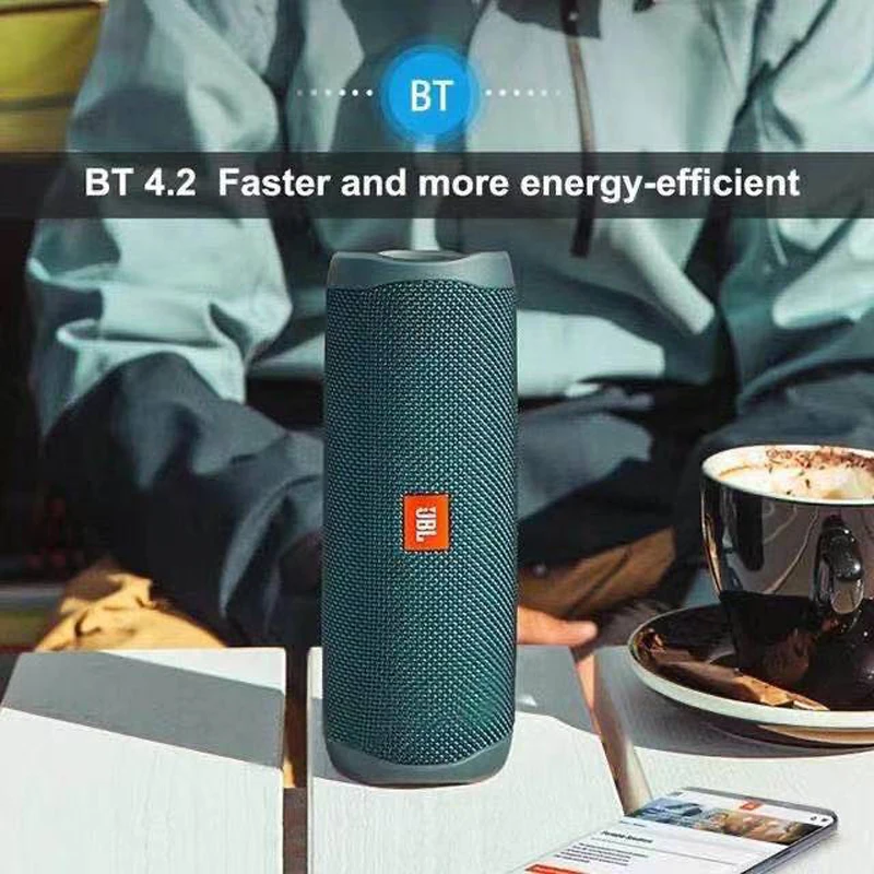 

JBL Flip 5 Bluetooth Speaker Portable Waterproof Wireless BT Speaker Bass Stereo Music Outdoor Travel Party Speaker