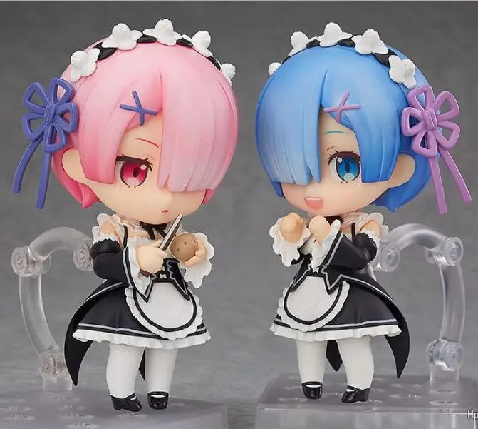 10CM Re:Life In A Different World From Zero Rem 663# Ram 732 Action Figure PVC Collection Model toys for christmas gift