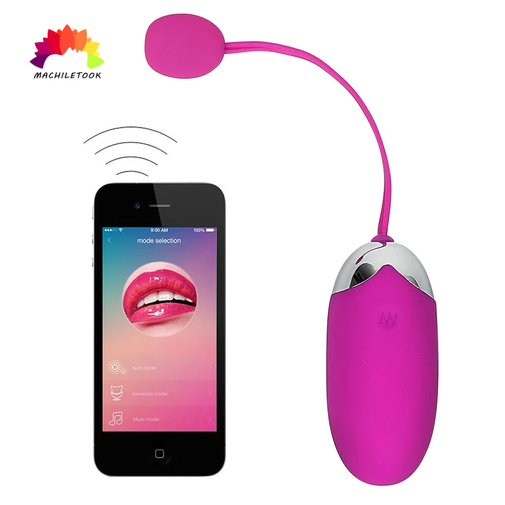 Многоскоростной вибратор с беспроводным дистанционным управлением Bluetooth