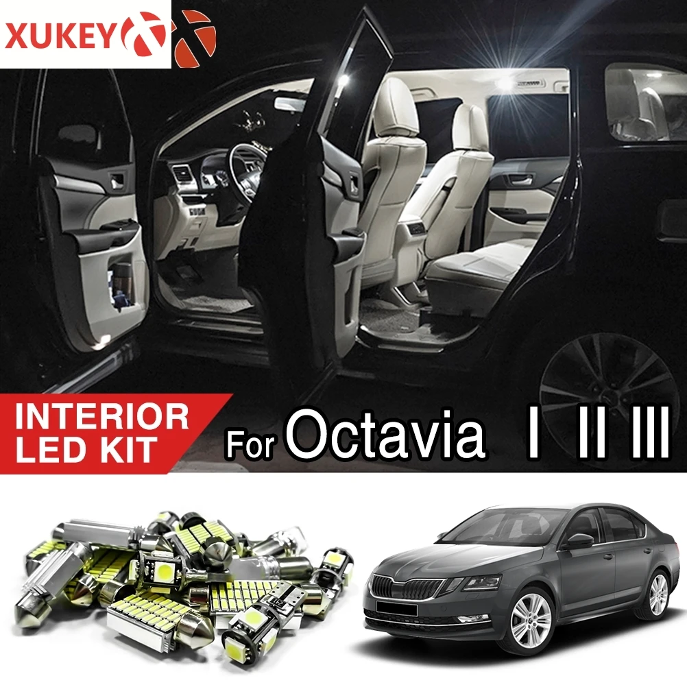 Белые светодиодные с Canbus лампы Внутренняя купольная карта комплект ламп для