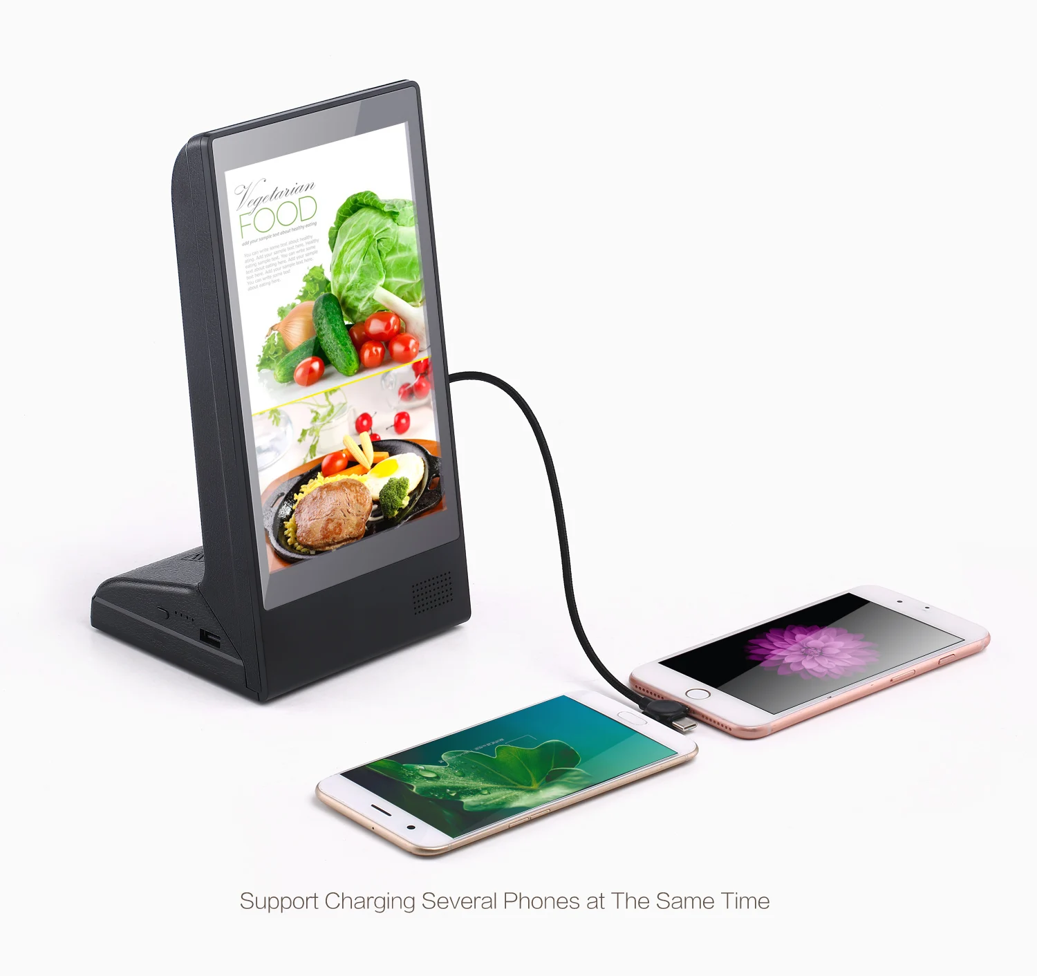 Новинка хорошая цена зарядная станция для ресторана рекламная с Wi-Fi блок питания