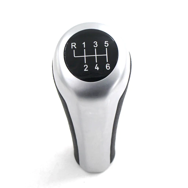 Матовая ручка переключения передач 5 и 6 скоростей для BMW 1 3 7 серии E87 E90 E91 F20