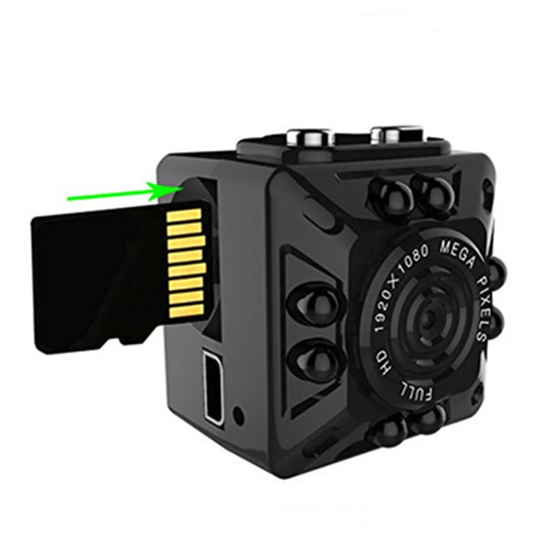 Новая мини камера SQ10 Full HD 1080P микро ИК ночного видения DV датчик движения DVR