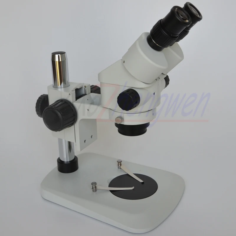 

FYSCOPE Smart Microscope 7X 45X 90X Table Pillar Stand Binocular Stereo Microscope Students Microscope