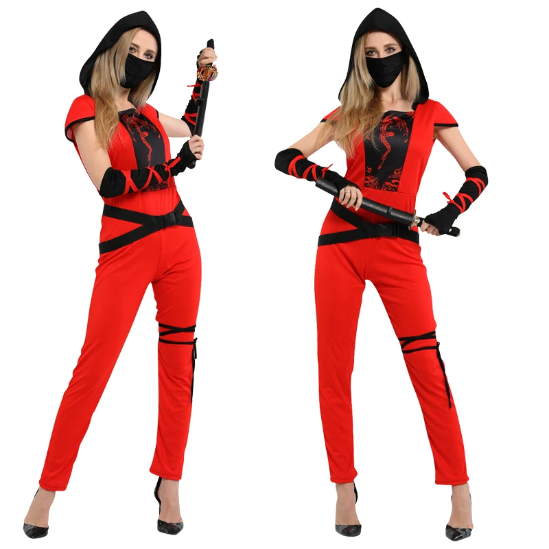 

Ninja adult dress pirate cosplay girls costume polyester material high quality light and thin fantasy cosplay adult costume