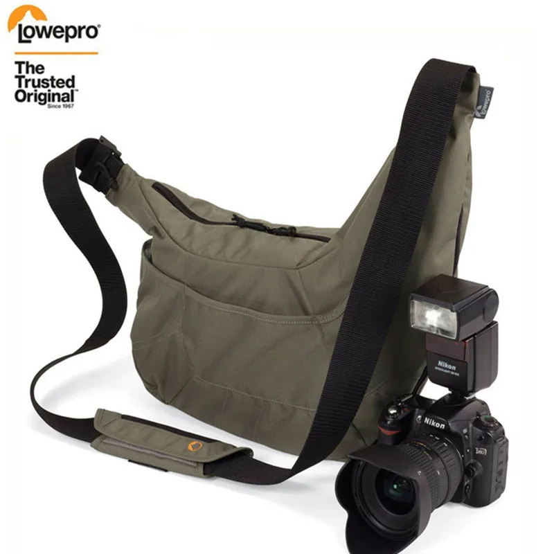 Сумка слинг Lowepro для цифровой зеркальной камеры дорожная наклонная Повседневная