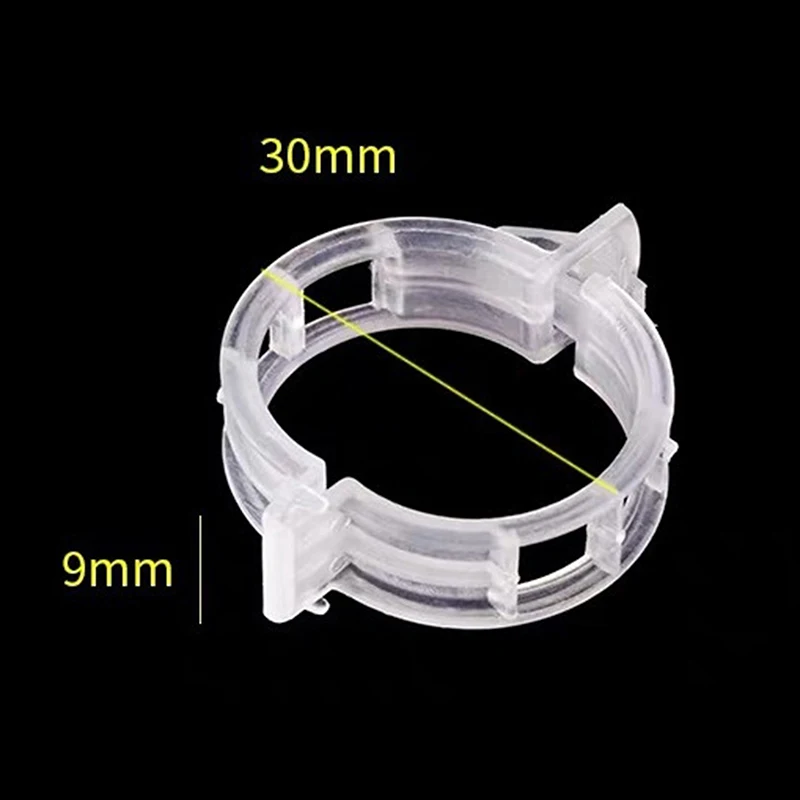 

100pcs 30mm Plastic Plant Support Clips clamps For Plants Hanging Vine Garden Greenhouse Vegetables Tomatoes Clips