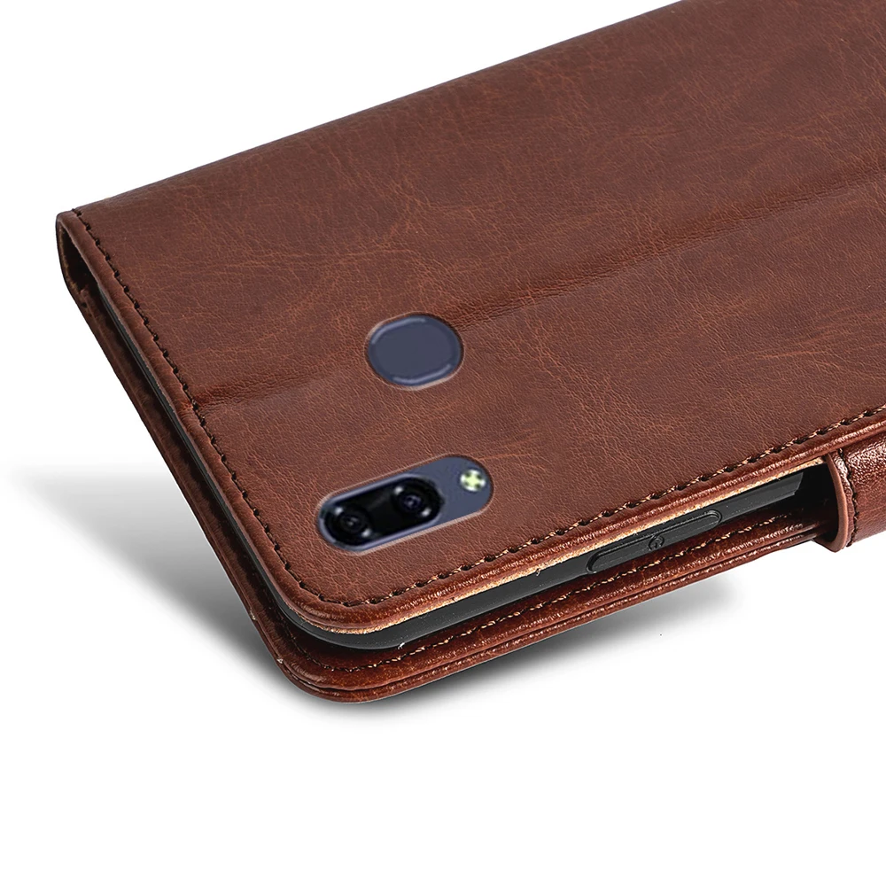

NINY For ZTE Libero S10 High Quality Simple Soft Dirt-Resistant Three Colors Holster Flip Crazy-Horse PU Leather Cover