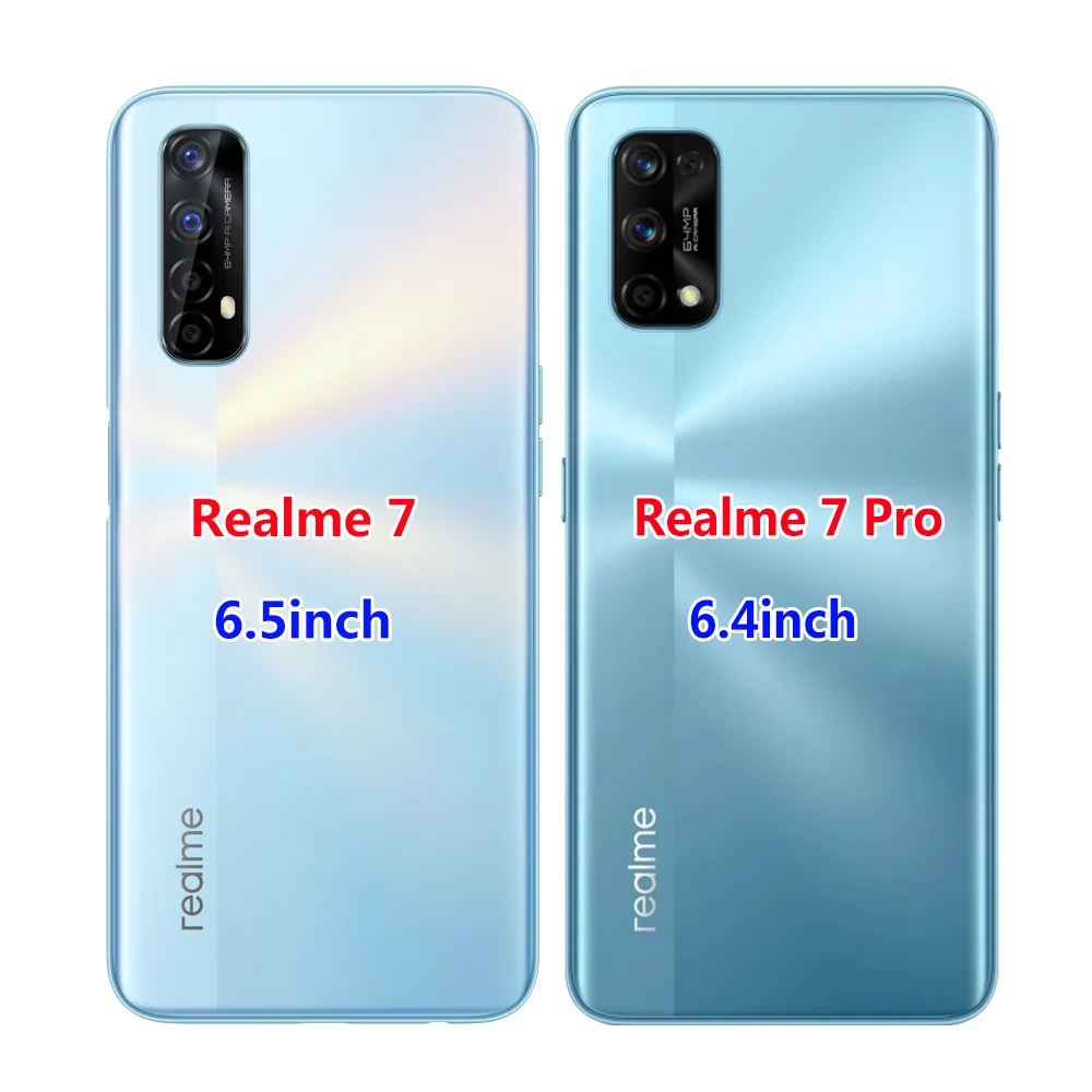 for realme 7 case for oppo realme 7 pro cover shockproof soft silicon tpu phone back for realme7 7pro bumper coque capa funda free global shipping