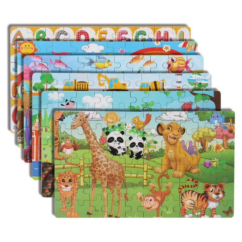 Пазл детский деревянный в коробке с цифрами и буквами | Игрушки хобби