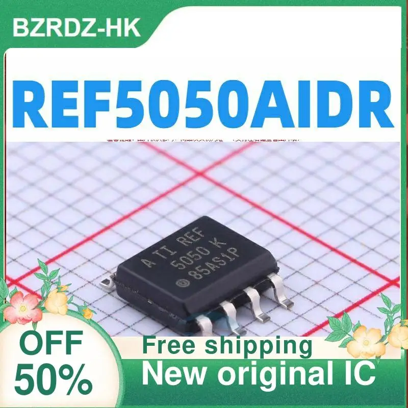 

1-20 шт. REF5050AIDR REF5050, патч для контрольного чипа напряжения SOP-8