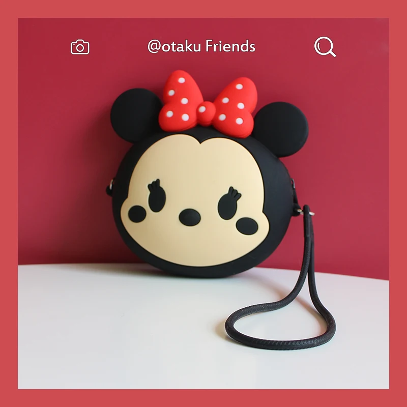 Новинка модный мини кошелек для монет женские милые Мультяшные сумки на плечо с