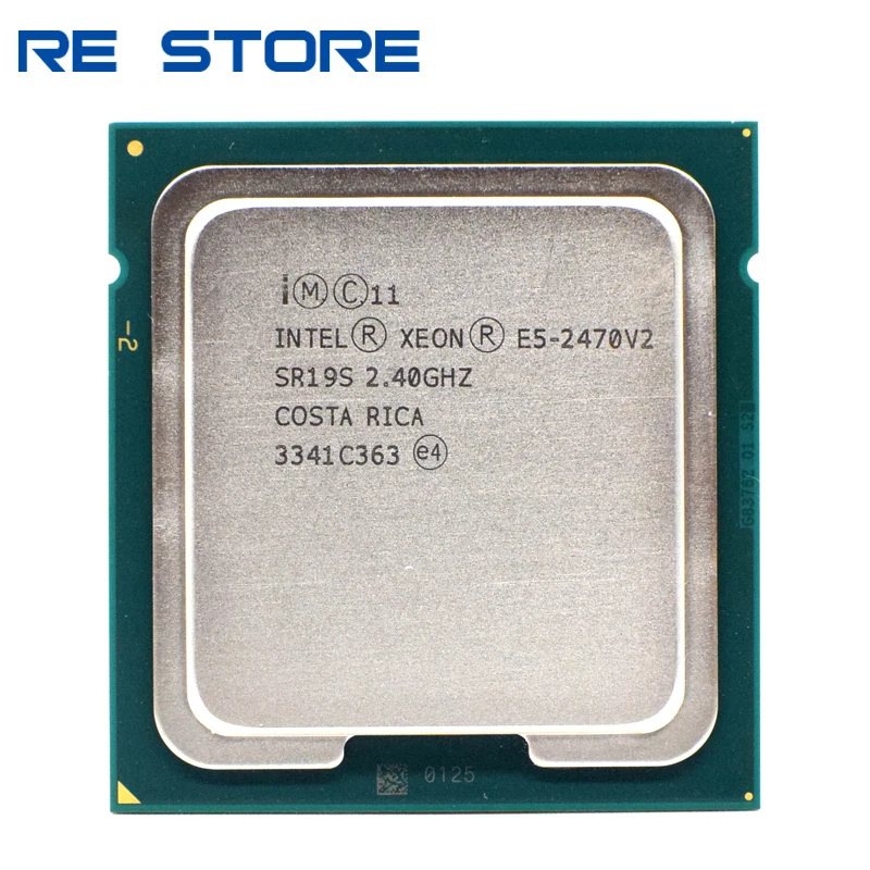 Процессор Intel Xeon E5 2470v2 2470 v2 2 4 ГГц десятиядерный двадцать потоков 25 Мб 95 Вт LGA 1356