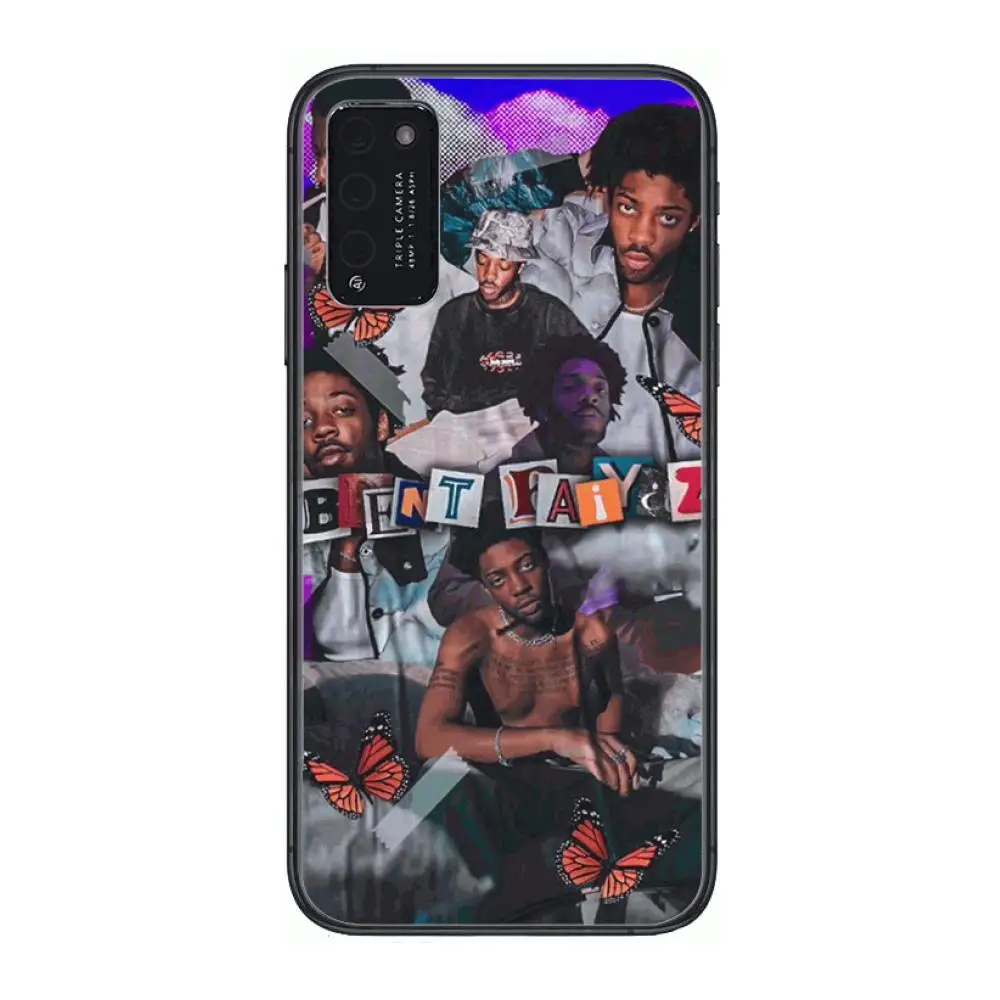 

Brent Faiyaz Singer Clear Phone Case For Huawei Honor 10 20 30 9 X Pro Lite V 5G RU Black Etui Coque Hoesjes Comic Fashion
