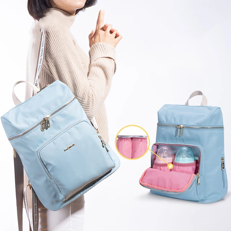 Брендовая модная сумка для подгузников кормящих мам большой вместимости рюкзак