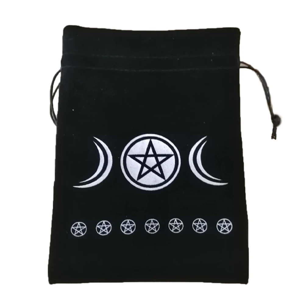

Tarot Card Deck Tarot Bag Velvet Tarot Card Storage Bag Toy Jewelry Home Mini Drawstring Package Board Game Tarot Storage Bag
