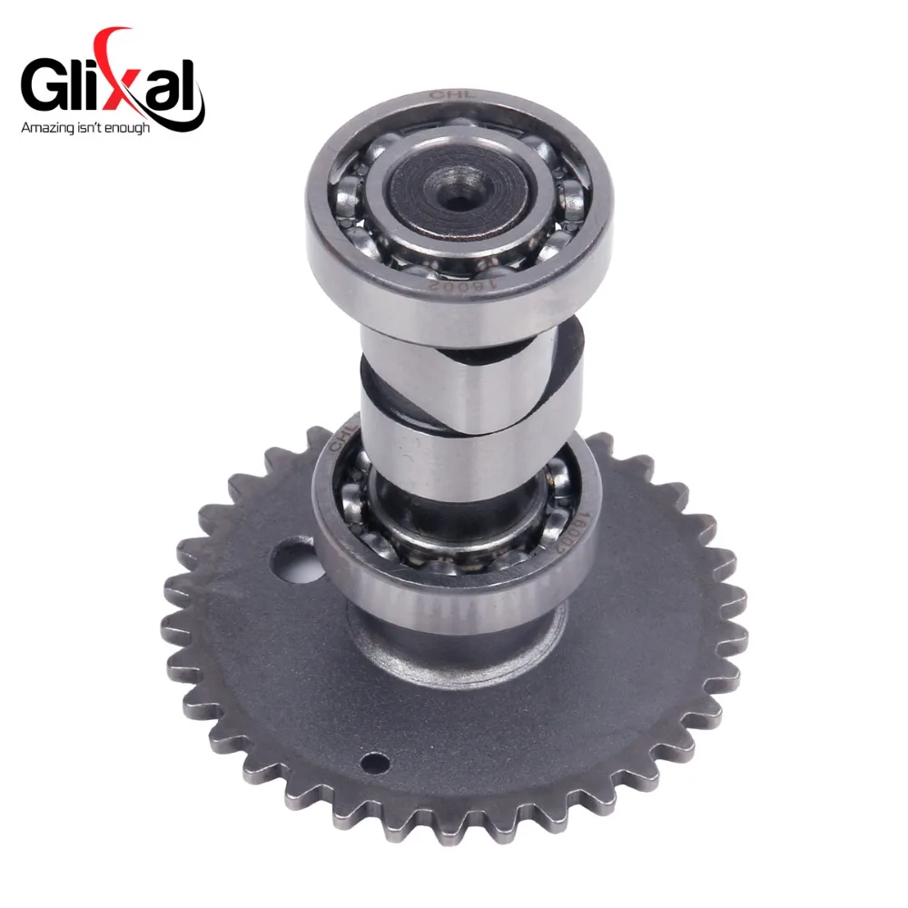 Glixal GY6 49cc 50ccChinese Скутер мопед ATV распределительный вал 139QMB 139QMA двигатель Cam вал