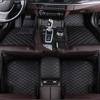 custom 5 seat car floor mat for bmw x5 e70 e53 f15 f85 x6 x7 x2 x1 x4 f39 x3 e83 f25 x3 g01 f97 carpet alfombra phone pocket