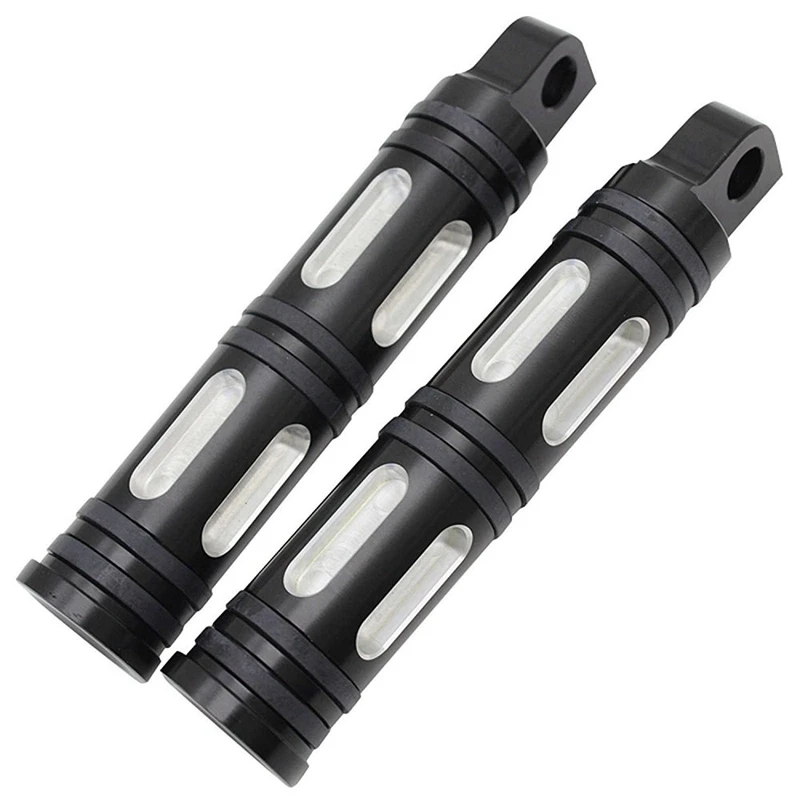 

Мотоциклетные подножки с ЧПУ, передние и задние подножки, подножки, Совместимость с Xl883 Xl1200 (черный)