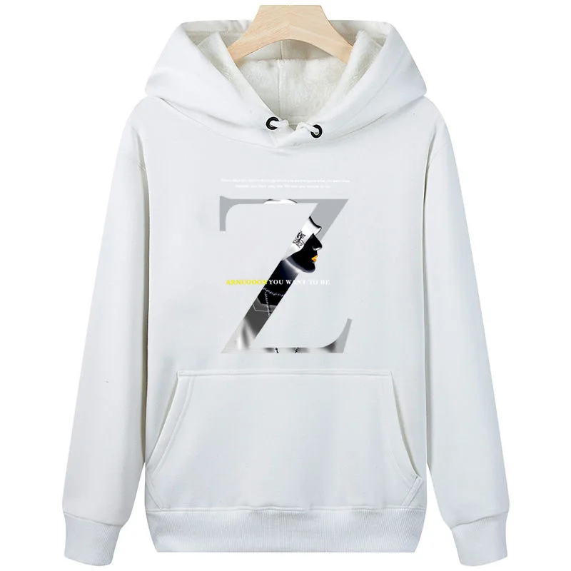 

Men'S Hoodie 2021 Autumn winter 95% Cotton Plus Fleece Men'S pattern Hoodie Sweatshirt Top Men'S Casual Hoodie Sweatshirt