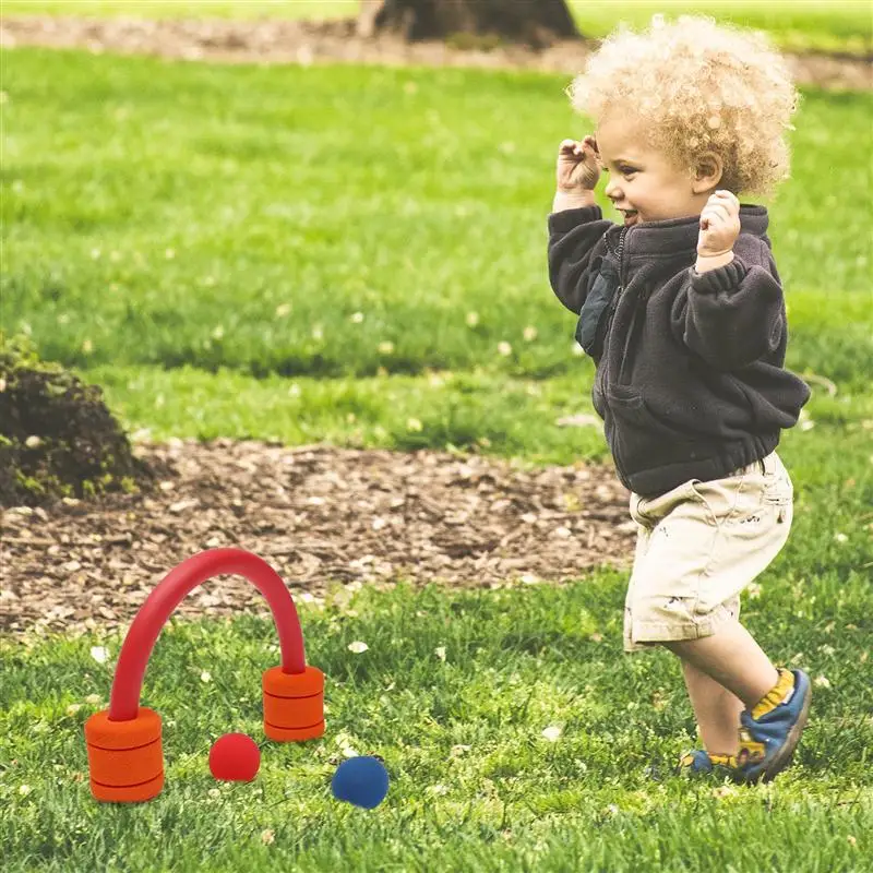 

1 Set Children Croquet Training Toys Creative Gate Ball Toys (Assorted Color)