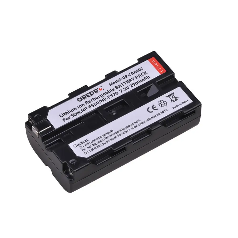 3 Pack NP F550 F570 батарея + Type c светодиодный зарядное устройство для Sony F770 F530 F750 F730 F950 F960