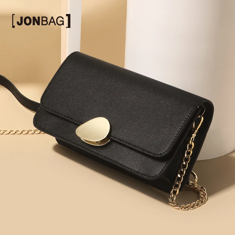 Женская сумка-мессенджер JONBAG красная с цепочкой популярная маленькая сумка 2020 |