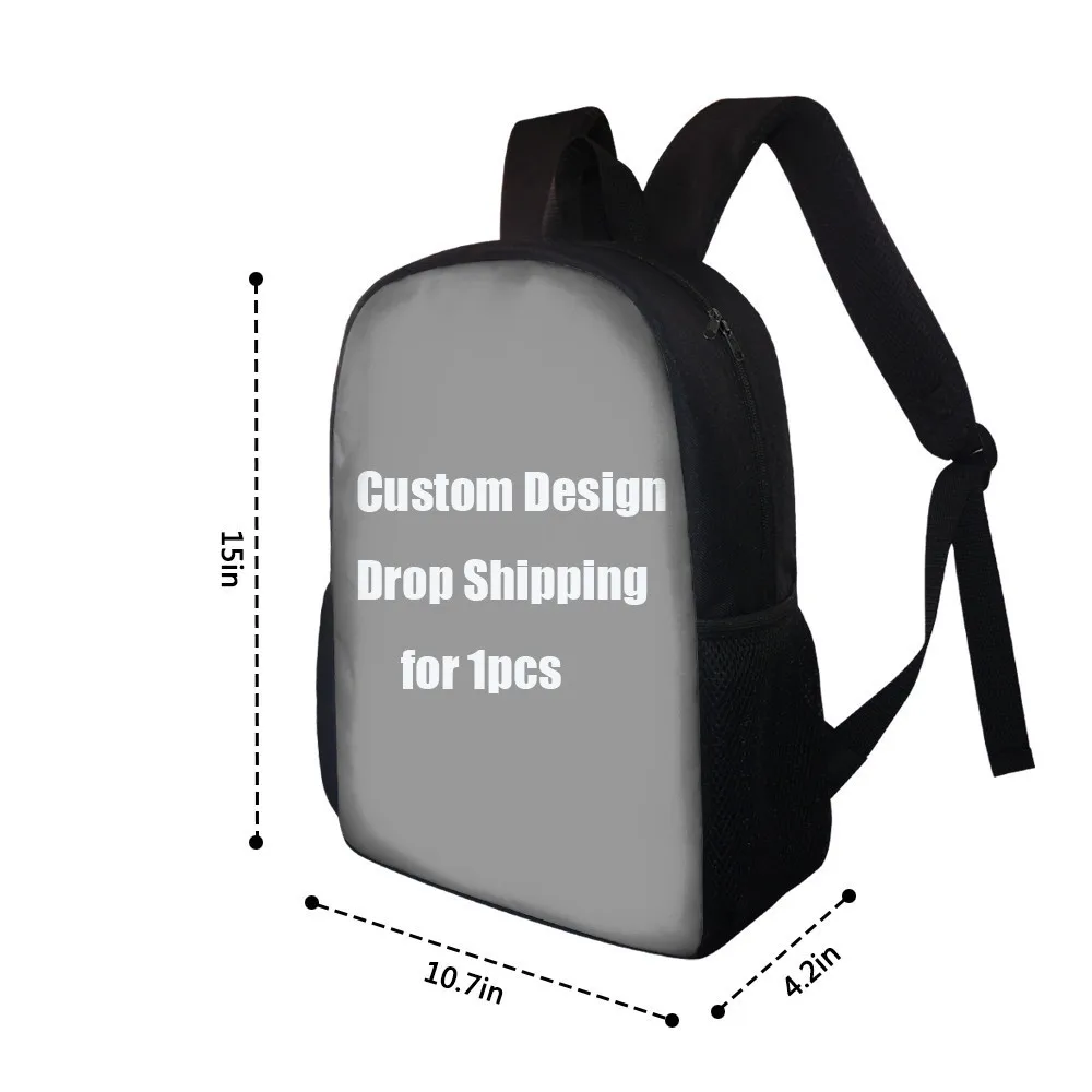 Dinosaur Boy School Bag 3D Printed Fashion Backpack Teen Custom Animal Pattern Satchel Boy Student Laptop Bag сумка