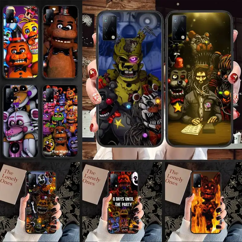 

TOPLBPCS Fnaf Animatronics Phone Case for Samsung A6S A530 A720 A750 A8 A9 A10 A20 A30 A40 A50 A70 A10S A20S A51 A52 Plus cover