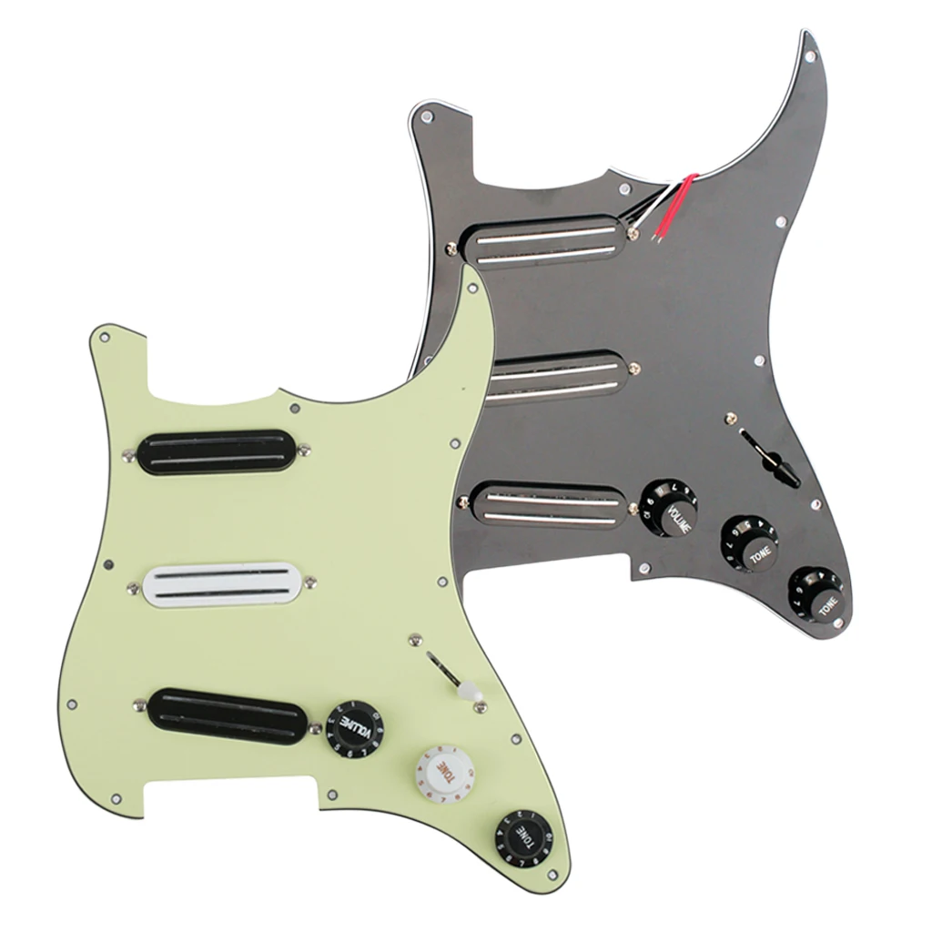 

3 Ply Loaded Pickguard & SSS Pickup Humbucker Set for Electric Guitar Parts