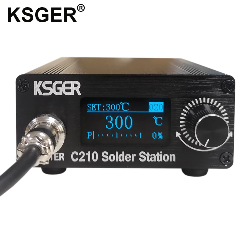 : KSGER CNB C210 паяльная станция OLED умный контроллер 1 3 дюймов Авто Режим сна 1s Быстрый