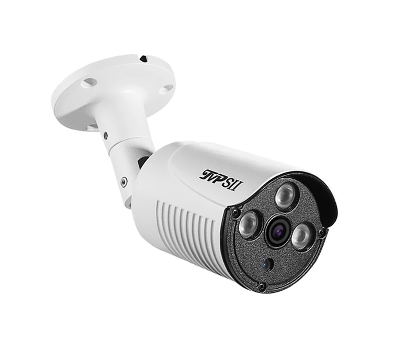 Три массива светодиодов водонепроницаемый металлический IP66 5MP/4MP/2MP Auido H.265+ 25Fps POE ONVIF IP камеры видеонаблюдения
