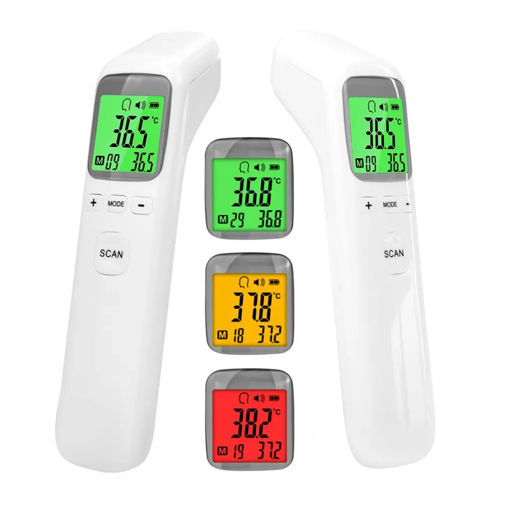

CK-T1502 Digital Infrared Thermometer Non-Contact Baby Forehead Ear Adult Body Surface Fever IR Children Temperature Meter